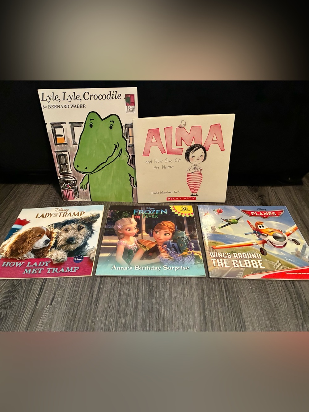 Children's Book Bundle - Alma, Lyle Crocodile, Frozen Fever + More